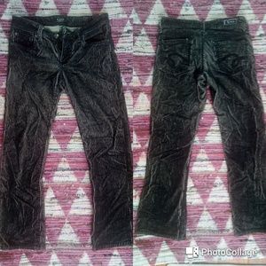 STS Blue by See Thru Soul Corduroy Pants Black